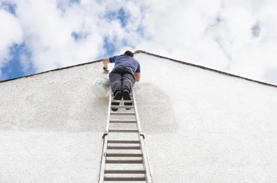 Peinture extérieure à Noguères — façades et ravalement
